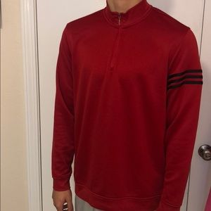 Red Adidas ClimaLite Golf Jacket